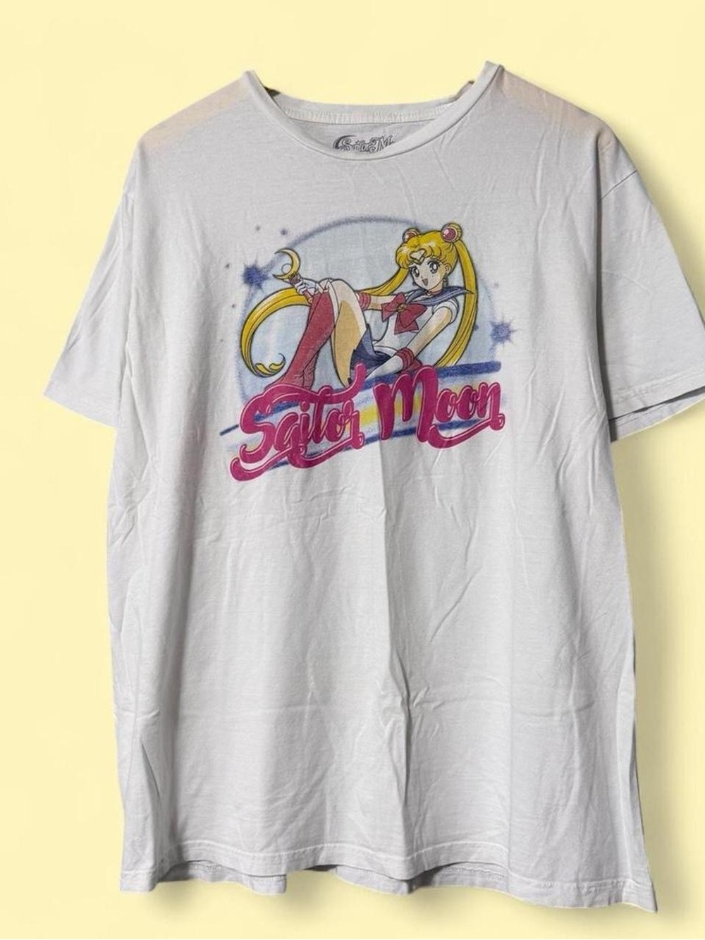 Sailor Moon white t-shirt Size XL